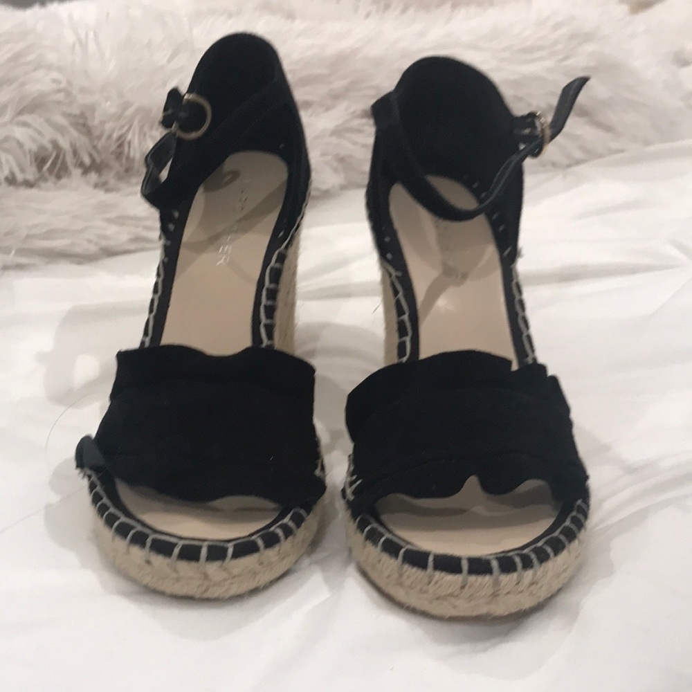 Espadrilles wedge sandals. Marc Fisher